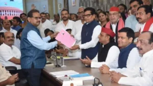 UP Elections 2027: नथवानी-राम गोपाल यादव का राज्यसभा नामांकन