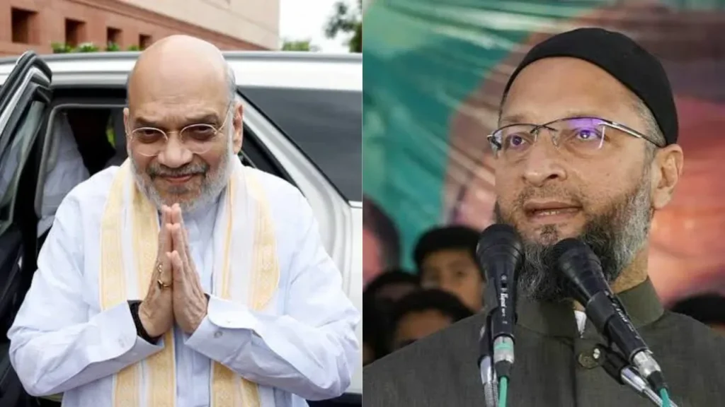 शाह के UCC एलान पर ओवैसी का पलटवार