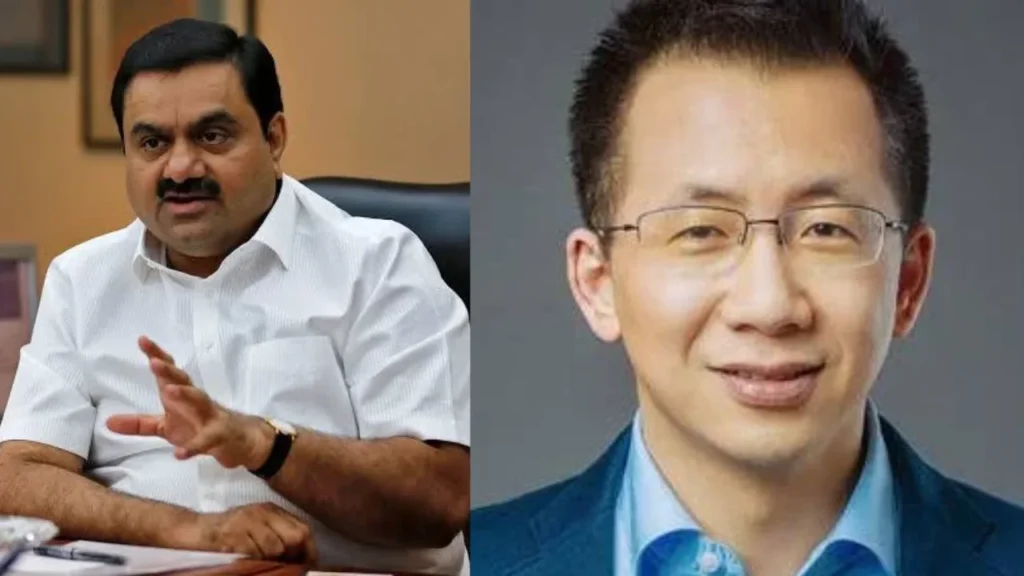 TikTok के मालिक झांग यिमिंग ने छीना Gautam Adani से नंबर 1 का ताज