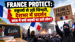 France Protest: स्कूलों से उठी चिंगारी, देशभर में प्रदर्शन, फ्रांस में क्यों सड़कों पर उतरे लोग? France Protest: स्कूलों से उठी चिंगारी, देशभर में प्रदर्शन, फ्रांस में क्यों सड़कों पर उतरे लोग?